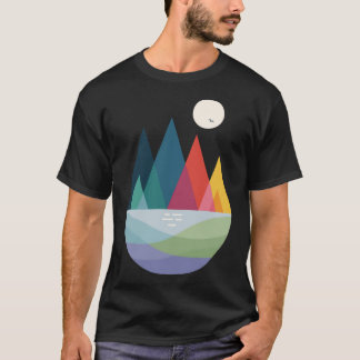 T-shirt Quelque part fille fille