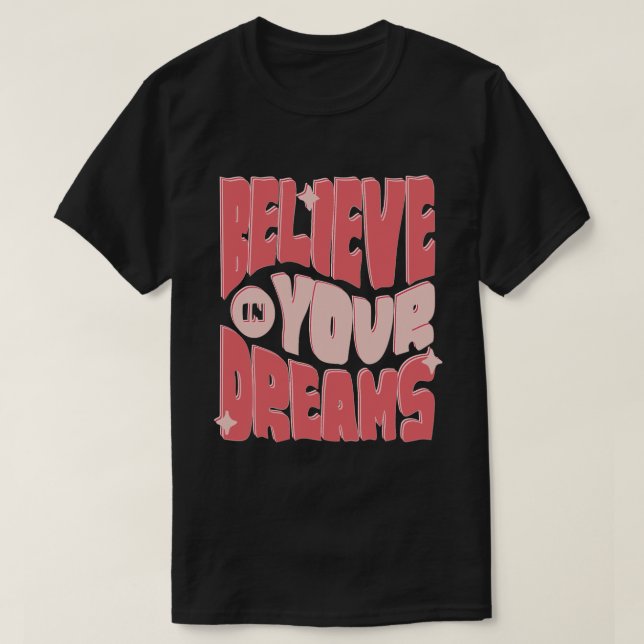 T-shirt Quelquechose en Your Dreams (Design devant)
