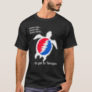 T-shirt Quelques Rise Terrapin Noir
