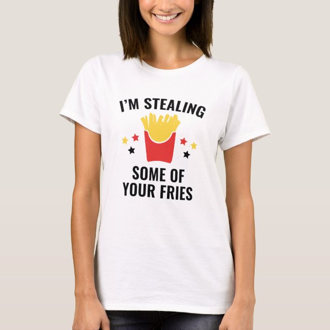 T-shirt Quelques Tes Fries (Devant)