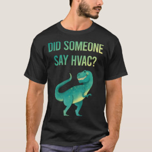 T-shirt Quelqu'un a dit HVAC