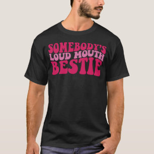 T-shirt Quelqu'un a la bouche forte