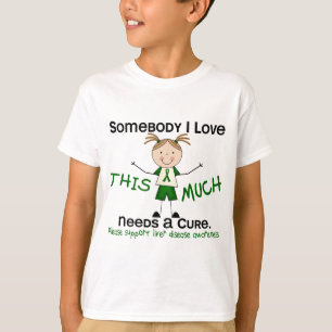 T-shirt Quelqu'un amour d'I - affection hépatique (fille)