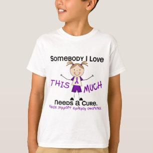 T-shirt Quelqu'un amour d'I - épilepsie (fille)