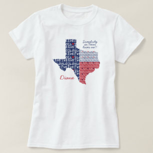 T-shirt Quelqu'un au Texas m'aime !