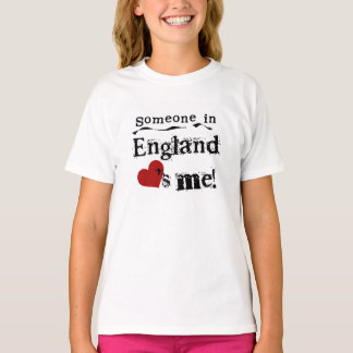 T-shirt Quelqu'un en Angleterre m'aime