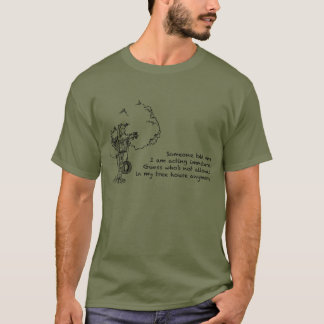 T-shirt Quelqu'un m'a dit que je me comporte de manière im