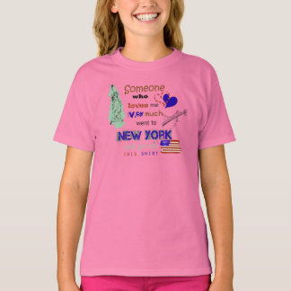 T-shirt Quelqu'un m'a eu - NY