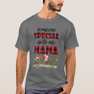 T-shirt Quelqu'Un M'Appelle Nana Christmas Baby Annou