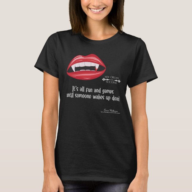 T-shirt Quelqu'un se réveille mort (Devant)