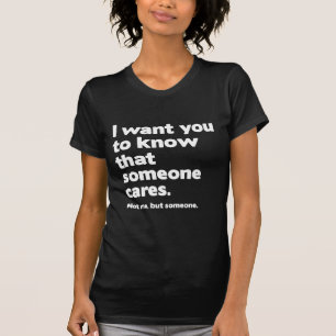 T-shirt Quelqu'Un S'En Soucie