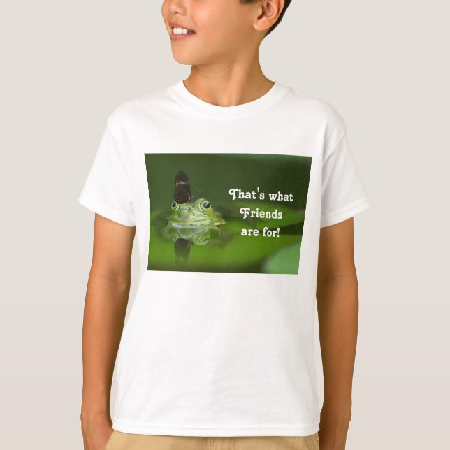 T-shirt Quels sont les amis (Devant)