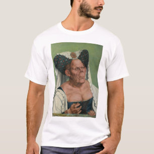 T-shirt Quentin Massys - dame âgée grotesque, 1515