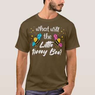 T-shirt Qu'est-ce que Baby Bee Genre Révéler Garçon Miel B