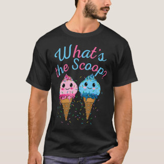 T-shirt Qu'Est-Ce Que La Crème De Glace Scoop Sexe Révéler