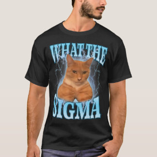 T-shirt Qu'est-ce que le mème Sigma Cat Brainrot