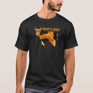 T-shirt Qu'est-ce que Moo Cow Pun Premium