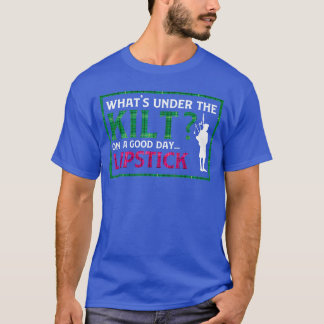 T-shirt Qu'est-ce que sous le kilt famille