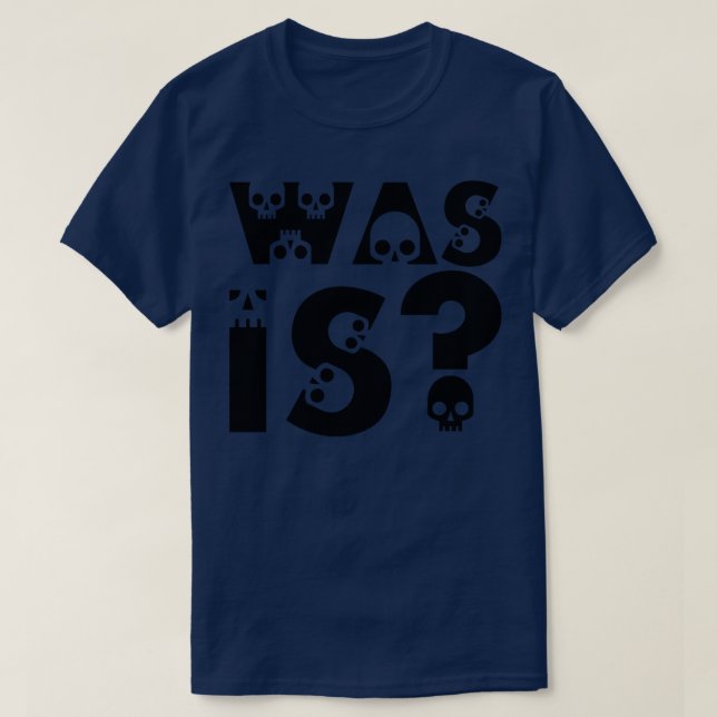 T-shirt qu'est-ce que vous voulez en allemand (Design devant)