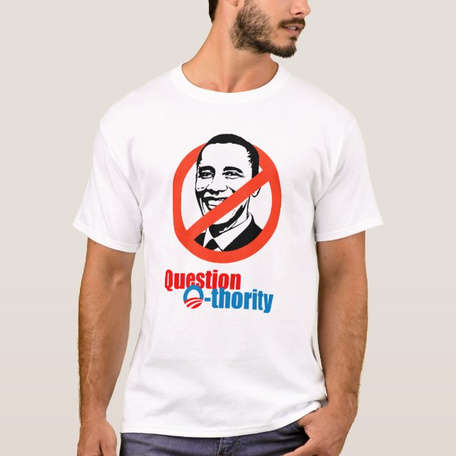 T-shirt Question Othority (Devant)