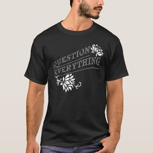 T-shirt Question tout (Devant)