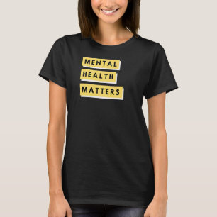T-shirt Questions de santé mentale