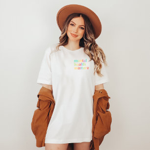 T-shirt Questions de santé mentale   Cotation rétrospectiv