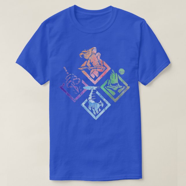 T-shirt Quêtes Horizon (Design devant)