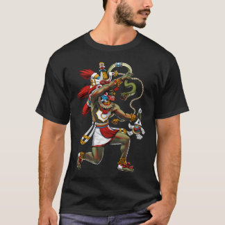 T-shirt Quetzalcoatl Dieu Serpent Aztèque