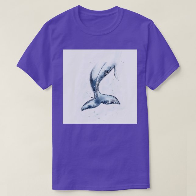 T-shirt Queue de baleine 3 1 (Design devant)