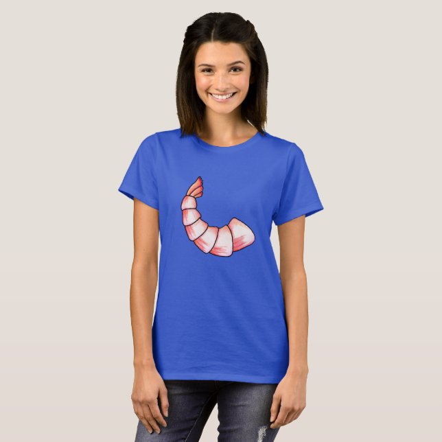 T-shirt Queue de crevette (Devant entier)