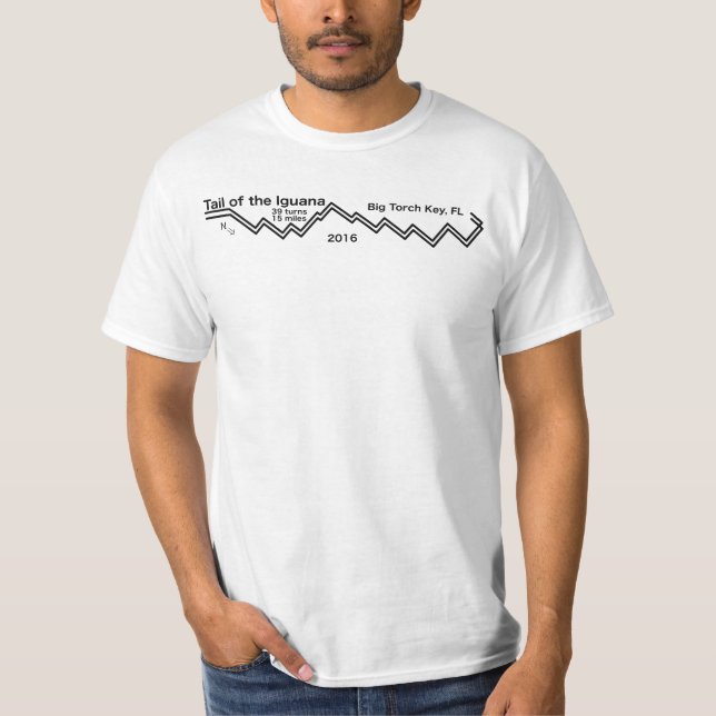 T-shirt Queue de l'iguane 2016 (Devant)