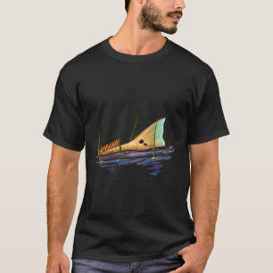 T-shirt Queue rousse de sébaste Poisson Chemise de sébaste