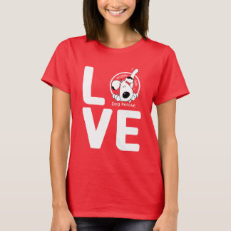 T-shirt Queues de Waggin d'AMOUR - femmes foncées