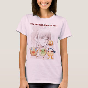 T-shirt Qui a laissé les biscuits ?