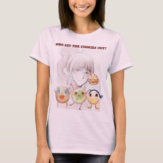 T-shirt Qui a laissé les biscuits ?