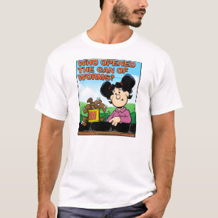 T-shirt Qui a ouvert la boîte de vers