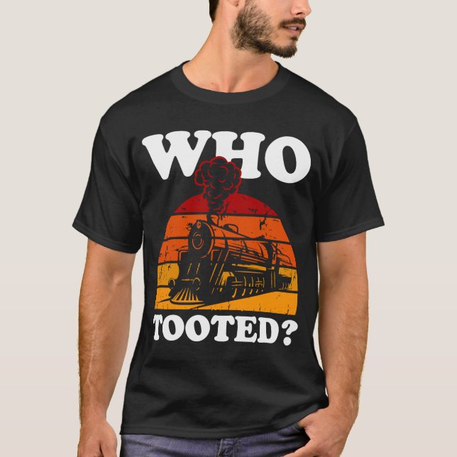 T-shirt Qui a pris le train (Devant)