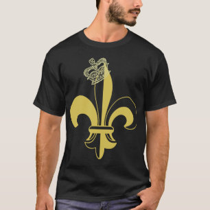 T-shirt Qui Dat ? La couronne 2010 d'or SOUTIENT le