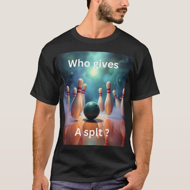 T-shirt Qui donne une split (Devant)