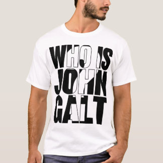 T-shirt Qui est John Galt ?