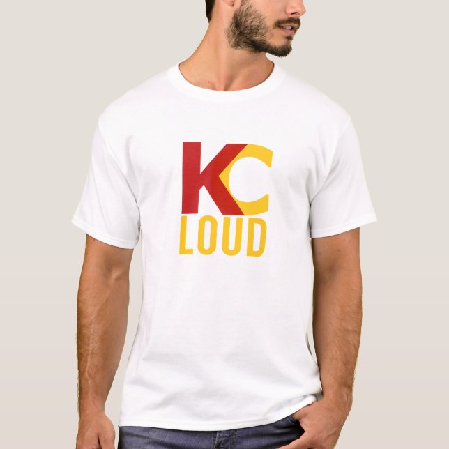 T-shirt Qui est plus bruyant que le kc ? Personne. C'est (Devant)
