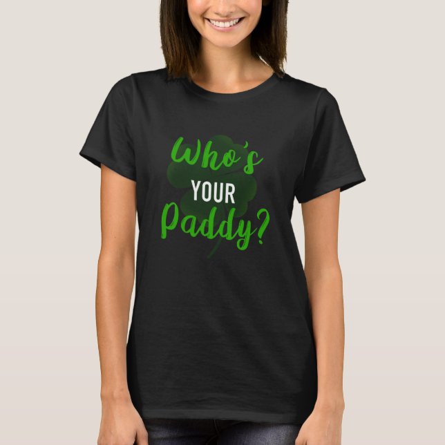 T-shirt Qui est ton père ? (Devant)