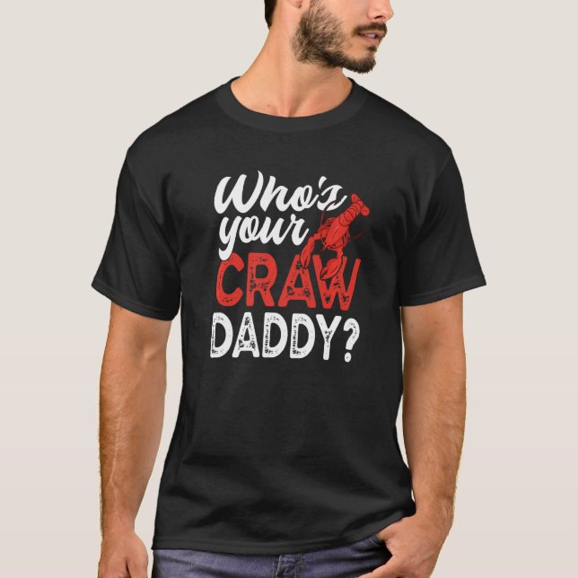 T-shirt Qui est ton père cru Écheriche (Devant)