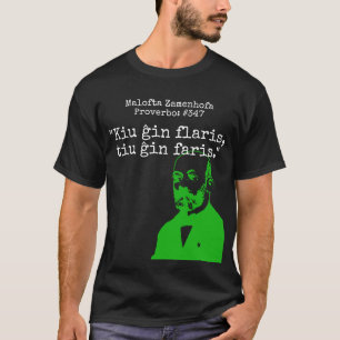 T-shirt Qui le fondent, occupé l'obscurité (de pet