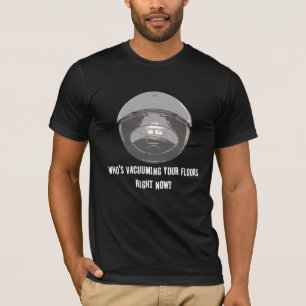 T-shirt Qui nettoie à l'aspirateur vos planchers en ce