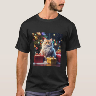 T-shirt Qui ouvrira mes cadeaux de Noël ?