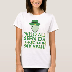 T-shirt Qui tout le lutin vu du DA indiquent ouais Meme
