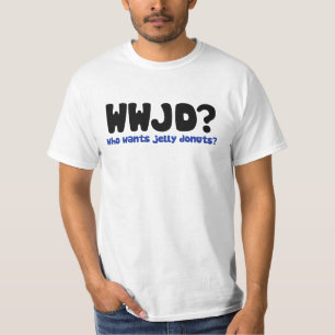T-shirt Qui veut des beignets de gelée ? Ado internet amus