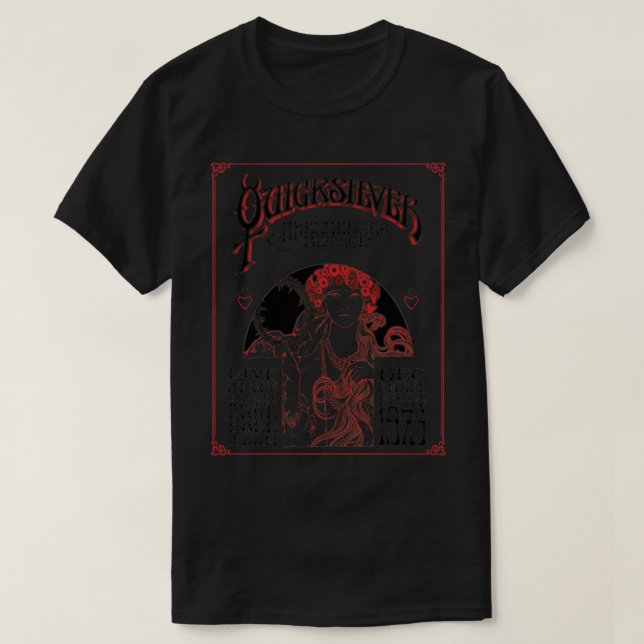 T-shirt Quicksilver Messenger Service Live Classic (Design devant)